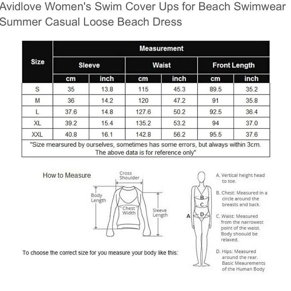 AvidLove navy blue and white striped swim cover up. Size small NWT
